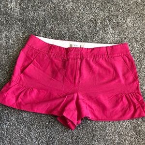 J Crew Ruffle Chino Shorts - 6